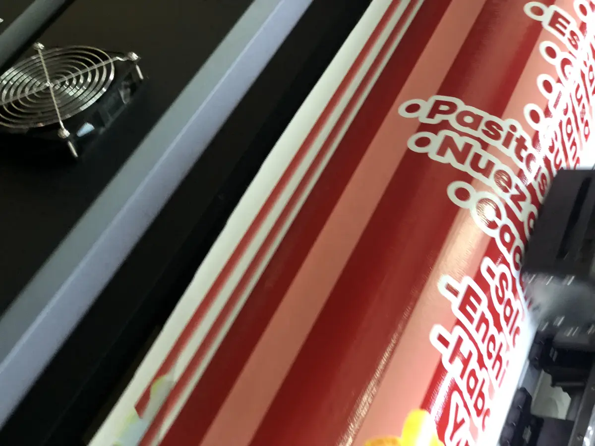 Vinil impreso en plotter